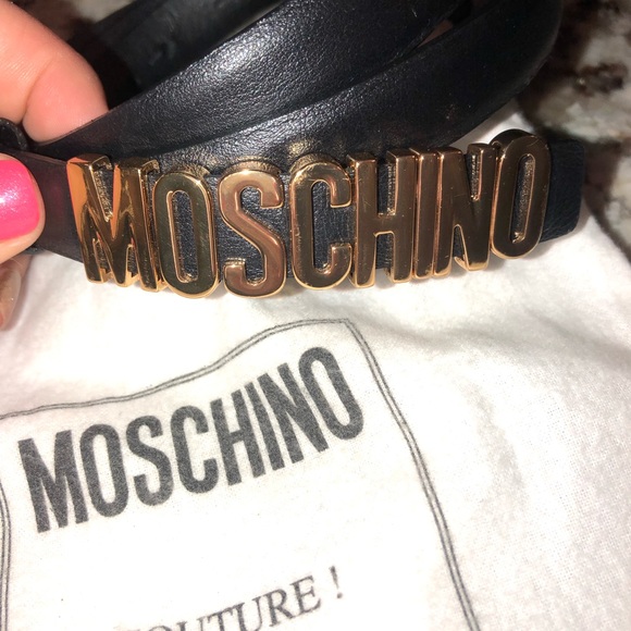 Moschino Accessories - Moschino Skinny Belt